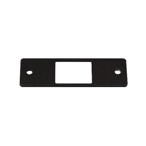 Wiremold AV9008BK AVIP Series Keystone Jack Plate, Black