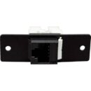Wiremold AV9015BK Wiremold Keystone CAT6 Jack Plate