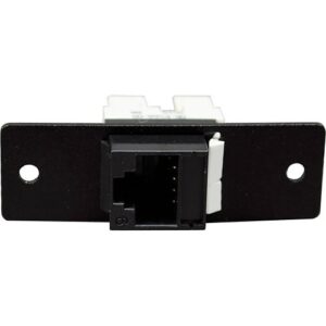 Wiremold AV9015BK Wiremold Keystone CAT6 Jack Plate