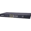 VIVOTEK AW-FGT-180-250 16xFE PoE 2xGE Combo Unmanaged Switch