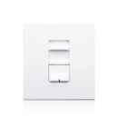 Leviton AWSMT-EAW Master Dimmer Electronic Outdoor 600VA, All Transparent, 120V, White