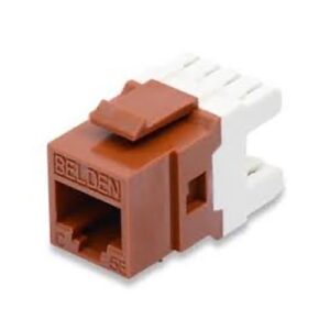 Belden AX104182 CAT5e, Keyconnect Jack, Orange