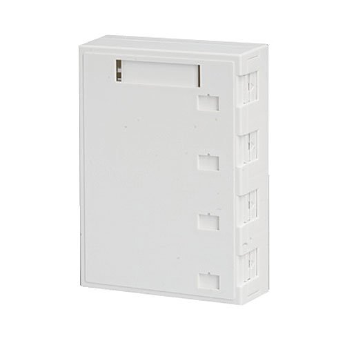 Belden AX106512-BK 6-Port KeyConnect Termination Media Box, Black