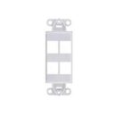 Belden AX106576-EW KeyConnect Deco Adapter 6-P