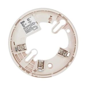 Fire-Lite B501-IV 4" Standard European Flangeless Mounting Base, UL/ULC Listed, Ivory