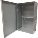 Altronix BC200 Enclosure, 12.25 "H 7.25 "W 4.5" D, Gray, 19-Gauge, Indoor