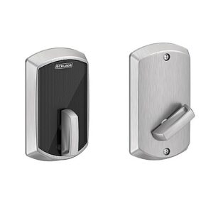 Schlage BE467 GRW ADD 626 Smart Lock Deadbolt Addison Trim