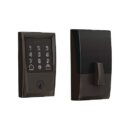 Schlage BE489WBC CEN 716 Encode Smart Wi-Fi Deadbolt with Century Trim, Aged Bronze