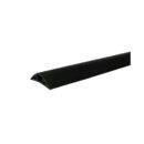 Wiremold BK1600-25 Nonmetallic Pancake Overfloor Raceway, 25', Black