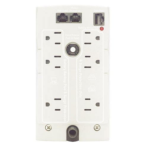 APC BK350 Back-UPS CS 350VA, 120V, NEMA Outlets, 4-Surge, Beige