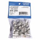 Securitron BN-250 1/4" Blind Nuts with Collapsing Tool, 40-Pack