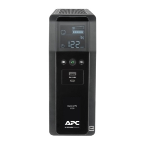 APC BN1100M2-CA APC Back-UPS Pro 1100VA, 10-Outlets and 2-USB Charging Ports, AVR, LCD interface
