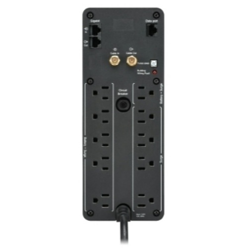 APC BN1100M2-CA APC Back-UPS Pro 1100VA, 10-Outlets and 2-USB Charging Ports, AVR, LCD interface