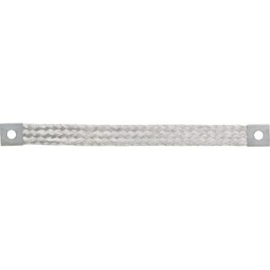Panduit BS202446EU Braided Bonding Strap with Two Holes