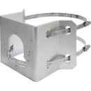 LILIN BTS02S Corner and Pole Mount Bracket, Silver Gray