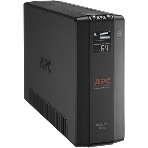 APC BX1500M Back-UPS Pro, Compact Tower, 1500VA, AVR, LCD, 120V