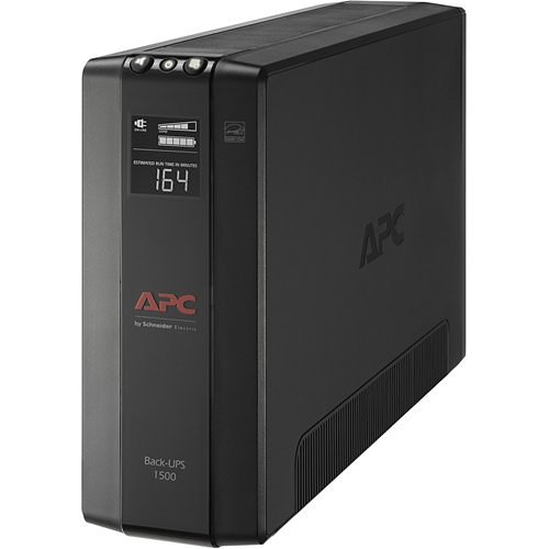 APC BX1500M Back-UPS Pro, Compact Tower, 1500VA, AVR, LCD, 120V