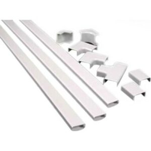 Wiremold C210 CordMate II Kit with Self-Adhesiv Backing, White