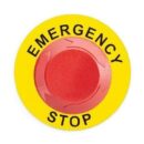 Panduit C235A8-30-ES Raised Panel Label Pre-Printed Emergency, Label Makers and Accessory