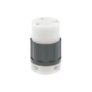 Leviton C2623-PLC Connectors, Locking Connector, 2-Pole, 3-Wire, L6-30R, 30A 250V