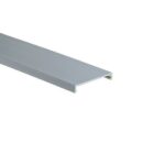 Panduit C3LG6 6' Flush PVC Duct Cover, 6-Pack, Gray