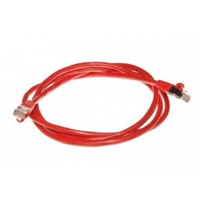 Belden C601102025 CAT6 Plus Patch Cable, 24/4 Solid Bonded Pair, CMR, UTP, 25' (7.6m), Red