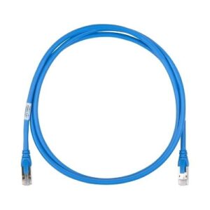 Belden C601106013 CAT6 Plus 24/4-Pair Patch Cable, UTP CMR, 13', Blue