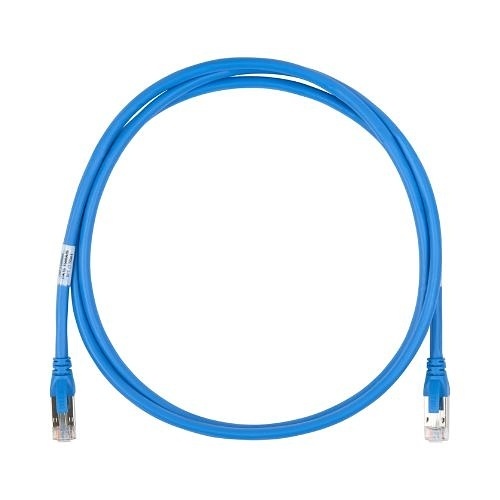 Belden C601106013 CAT6 Plus 24/4-Pair Patch Cable, UTP CMR, 13', Blue