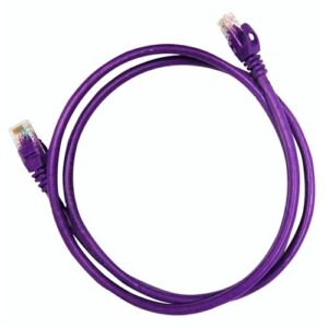 Belden C601107025 CAT6+ 24-4 UTP CMR Patch Cord, 25', Purple