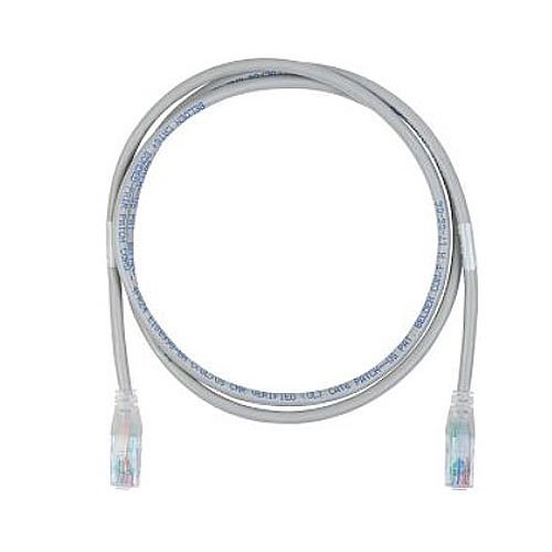 Belden C601109007 CAT6 Plus Patch Cable, 24/4 Solid Bonded-Pair, CMR, T568A/B-T568A/B, 7' (2.1m), White