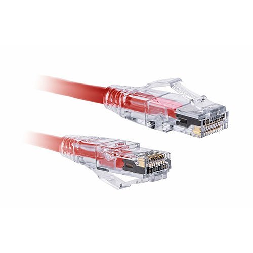 West Penn C6C-114GY-3FB CAT6 Patch Cable, with Snag-Proof Boot, 3' (0.9m) Gray