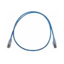 Belden C6D1100002 28/4 CAT6 Performance Patch Cord UTP, CMR, T568A/B-T568A/B, 2' (0.6m), Black