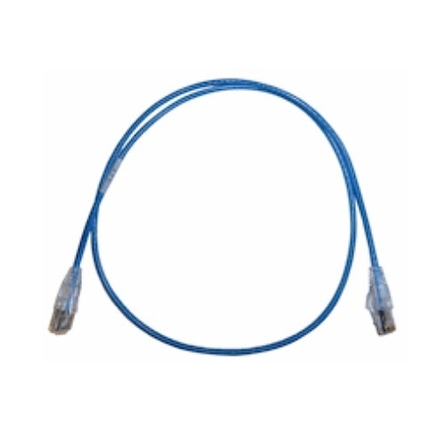 Belden C6D1100002 28/4 CAT6 Performance Patch Cord UTP, CMR, T568A/B-T568A/B, 2' (0.6m), Black