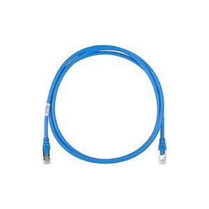 Belden C6F1106010 CAT6 Plus Patch Cable, 24/4 Solid BC, Shielded F/UTP, CMR, T568A/B-T568A/B, 10' (3.0m), Blue