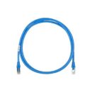 Belden C6F1106015 CAT6 Plus Patch Cable, 24/4 Solid BC, Shielded F/UTP, CMR, T568A/B-T568A/B, 15' (4.6m), Blue