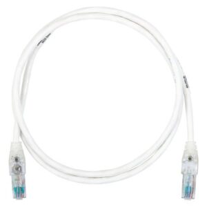 Belden C6T1100003 CAT6 Patch Cable, Traceable Cord, UTP, CMR, 3' (0.9M), Black