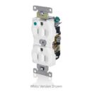 Leviton C8200-GY Power Outlet, 15A 125V Hospital Grade Duplex Receptacle, Gray