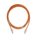 Belden CA22103010 10GX Patch Cable, 24/4 Unshielded BC, UTP, CMP, 10' (3.048m), Orange