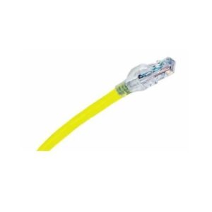 Belden CA22104010 10GX Patch Cable, Bonded-Pair, 24/4 AWG, Solid, CMP, T568A/B-T568A/B,CMP, 10' (3.048m), Yellow