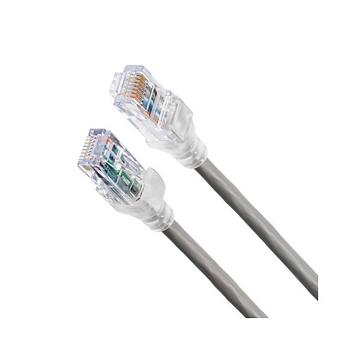 Belden CA24106001M RJ45 Plug-Free End UTP Patch Cord, 1m, Blue