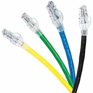 Belden CA24108003M RJ45 Stranded Plug-Free End UTP Patch Cord, 3m, Grey