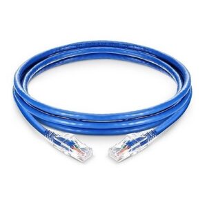 Belden CA43106015 24AWG CAT6A DataConnect UTP Patch Cord, 15', Blue