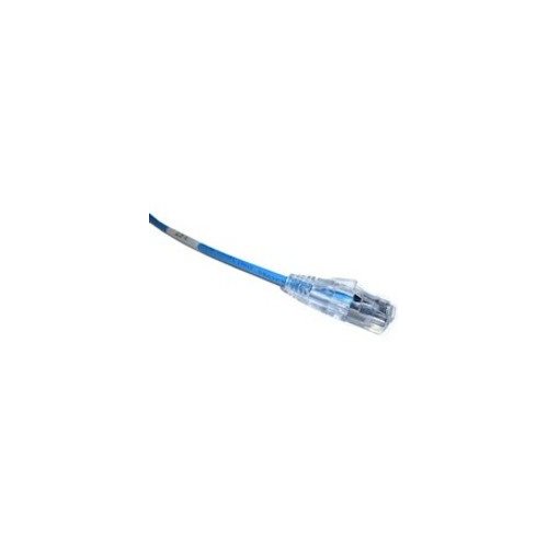 Belden CAD1106002 CAT6 Patch Cable, 28/4 Stranded, UTP, CMR, T568A/B-T568A/B, 2' (0.6m), Blue