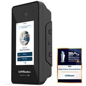 LiftMaster CAPXS Smart Video Intercom for Smaller Multi-Tenant Buildings and Single Family Homes, Surface-Mount/ Single Gang Box, Cloud-Based System