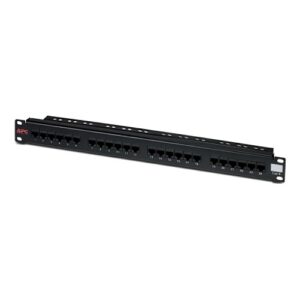 APC CAT6PNL-24 24-Port CAT6 Patch Panel, RJ45