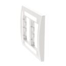 Panduit CBEWH-2GY Faceplates and Mounting Boxes