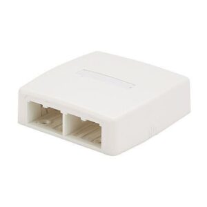Panduit CBXQ4WH-A Surface Mount Mounting Box
