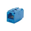 Panduit CC688BU Category 6 UTP Keystone Jack, Mini Communication Coupler Module, Blue