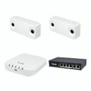 VIVOTEK CCS-2D (2) 2MP Indoor People Counting Cameras, 8-Channel NVR and 4-Port PoE Switch Kit