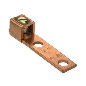 Panduit CD70-14SL-QY Copper Mechanical Lug 2 Hole 1 Barrel